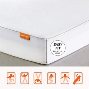 img 1 attached to Sweetnight Protector Waterproof Protection Breathable Bedding