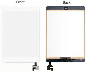 img 3 attached to 📱 Белое стекло для замены экрана размером 7,9 дюйма / сенсорная панель (дигитайзер) с микросхемой IC и комплектом инструментов для ремонта для iPad Mini 1 / iPad Mini 2