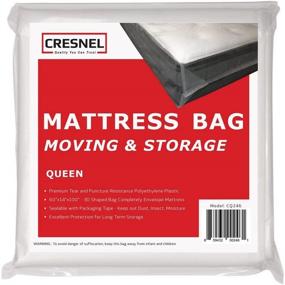 img 4 attached to 🛏️ Premium Queen Size Mattress Bag - Ultimate Protection for Moving & Long-Term Storage - Super Durable & Tear-Resistant Polyethylene