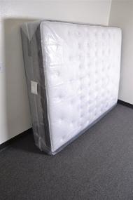 img 2 attached to 🛏️ Premium Queen Size Mattress Bag - Ultimate Protection for Moving & Long-Term Storage - Super Durable & Tear-Resistant Polyethylene