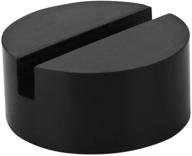 protect your vehicle with geewatom universal jack pad slotted rubber jack pad - frame rail protector puck/pad (medium size) - ensures pinch weld, paint, and metal safety (1 pack) logo