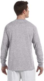 img 2 attached to 👕 Champion Heritage 5 2 Oz Jersey Sleeve Men's Clothing: Premium Shirts for Style and Comfort