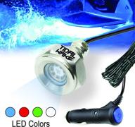 🌊 tidal wake plug n' play underwater led boat drain plug light: instant ultra-bright illumination, no wiring or drilling required! 5 minutes setup with 3 years warranty логотип