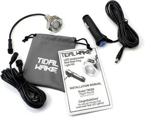 img 1 attached to 🌊 Tidal Wake Plug N' Play Underwater LED Boat Drain Plug Light: Instant Ultra-Bright Illumination, No Wiring or Drilling Required! 5 Minutes Setup with 3 Years Warranty
