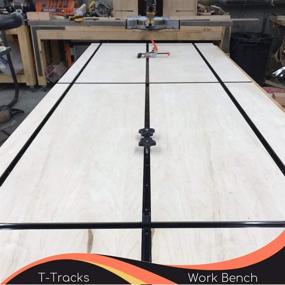 img 3 attached to 🔧 Universal Double-Cut Jig Profile T-Tracks with Pre-drilled Mounting Holes - CLEAR STYLE Woodworking Intersection Kit