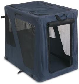 img 2 attached to Large Mood Indigo Pop-Up Kennel by Petmate