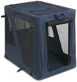 img 1 attached to Large Mood Indigo Pop-Up Kennel by Petmate