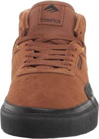 img 3 attached to Emerica Pillar Skate Brown Black Men's Shoes: Superior Performance and Style Combined