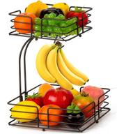 🥦 auledio 2 tier countertop vegetable storage solution for food service equipment & supplies logo