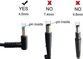 img 2 attached to 🔌 VEONES 150W 7.7A AC Adapter Charger for HP ZBook 15 G3, G4 & HP ZBook Studio G3, G4 OMEN Laptop 15 17 (4.5mm x 3.0mm Connector)