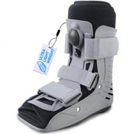 exoarmor ultralight walking boot: comfortable support for sprained ankle, stress fracture & more (medium) логотип