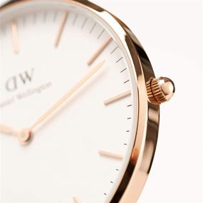 img 3 attached to Разноцветный ремешок НАТО для часов: Daniel Wellington Classic Southampton