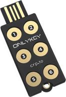 повышенная безопасность с onlykey fido2/u2f ключем: аппаратный менеджер паролей, двухфакторная аутентификация, портативное шифрование, поддержка pgp/ssh/yubikey otp, совместимость с windows/linux/mac os/android. логотип