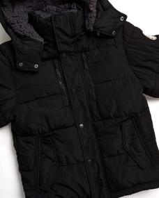 img 3 attached to DKNY Boys Winter Coat Windbreaker Boys' Clothing : Jackets & Coats