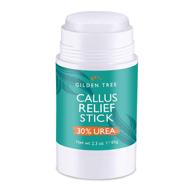 🦶 30% urea callus relief stick: quick & easy no-mess solution for softening & smoothing hard, thick, dry, cracked, rough, itchy skin on feet, legs, knees, and elbows. logo