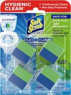 🚽 alpine fresh soft scrub in-tank toilet cleaner duo-cubes, pack of 4 логотип