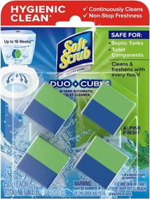 img 4 attached to 🚽 Alpine Fresh Soft Scrub In-Tank Toilet Cleaner Duo-Cubes, Pack of 4