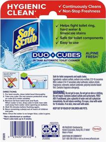 img 3 attached to 🚽 Alpine Fresh Soft Scrub In-Tank Toilet Cleaner Duo-Cubes, Pack of 4