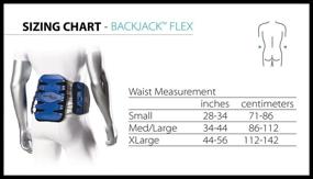 img 3 attached to BioSkin Back Flex Lumbar Brace - Ultimate Pain Relief for Herniated Discs, Degenerated Discs, Spinal Stenosis, Facet Arthritis, Lumbago - Med/Large Size