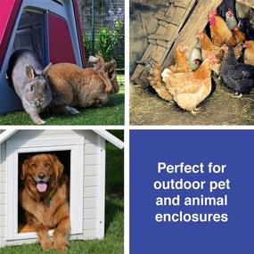 img 2 attached to 🔥 300W Electric Dog House Heater with a Durable Cord and 3 Adjustable Fan Settings for Pet Enclosures and Dog Houses