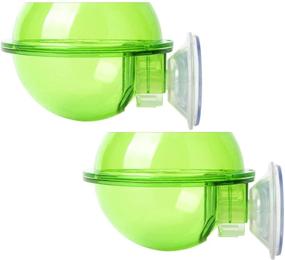 img 4 attached to 🦎 Impressive 2PCS Suction Cup Reptile Feeder: Ideal for Chameleon, Tortoise, Gecko, Snakes, Iguanas, and Lizards!