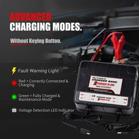 img 2 attached to 💡 Dual Bank Marine Battery Charger: AUTOGEN 2-Bank, 10-Amp/5-Amp Per Bank - Trickle Charger & Maintainer for 6V & 12V Onboard Batteries
