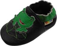 yalion crawling slipper toddler leather boys' shoes ~ slippers logo