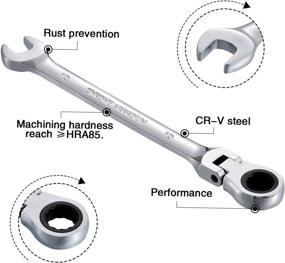 img 2 attached to 🔧 Vanadium Ratcheting Flex Pivot Combo