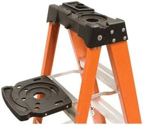 img 1 attached to 🔧 Convenient Add-On: LOUISVILLE LADDER LP-2400-00 Pail Shelf for Easy Access during Work