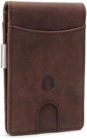 img 4 attached to Bazaar Deals Leather Bi Fold Wallet
