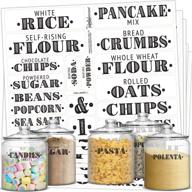 🏡 154 talented kitchen farmhouse pantry labels – food stickers, water-resistant jar labels for containers – pantry organization and storage, kitchen pantry names (154 farmhouse pantry) логотип