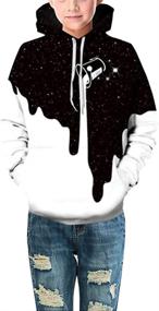 img 1 attached to 👕 FLYCHEN Hoodies for Boys: Pullover Sweatshirts, Trendy Boys' Clothing