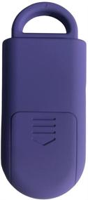 img 3 attached to 130dB Personal Alarm Device with Carabiner & Lanyard - Perfect for Women, Seniors, Elderly, Girls, & Runners - Matte Purple Option (Replacable Battery)