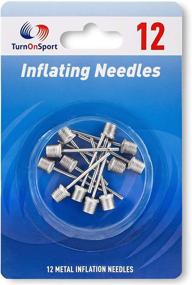 img 3 attached to 🔵 Inflate Pump Needle Pack of 12 - Basketball Pump Needle for Balls - Adaptor Needle for Soccer, Rugby, Football, Volleyball - Replacement Inflatable Air Pump Needle