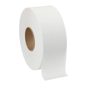 img 3 attached to 🧻 Pacific Blue Select 2-Ply Jumbo Jr. 9-Inch Toilet Paper by GP PRO (Georgia-Pacific), 13728, 1000 Linear Feet Per Roll, 8 Rolls Per Case