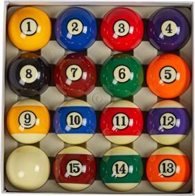 img 4 attached to 🎱 Collapsar AAA Grade Billiard Pool Ball Set: Regulation Size & Weight 2-1/4", Full 16 Resin Balls in Various Styles