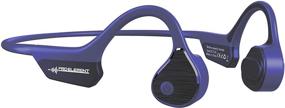 img 4 attached to ProElement Pro 9 - Wireless Open Ear Bone Conduction Headphones - Water Resistant Bluetooth Sport Headset with Microphone - Up to 8 Hour Battery Life - Running Earphones (Cobalt Blue)
