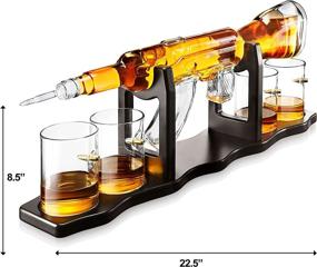 img 2 attached to Графин для виски Chefoh Rifle