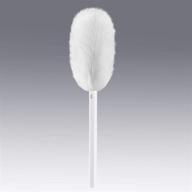 retractable extension lambswool duster with convenient plastic pipe enclosure for cleaning logo