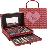 💖 toysical 2-tier love makeup gift set and eyeshadow palette - variety shade array for teens and juniors - full starter kit for makeup enthusiasts, beginners, or pros logo