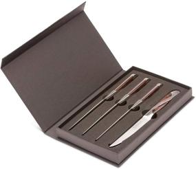 img 4 attached to Steak Knife Set - 4-Piece Collection