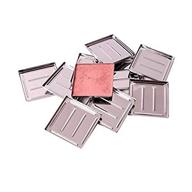 📦 30 pack empty metal tin makeup pans: 26mm-50mm sizes for magnetic palette organizer (square-shape 46.5x48.5mm) logo