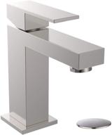 🚰 alwen bathroom faucet assembly brushed: effortlessly elegant fixture for your bath space logo