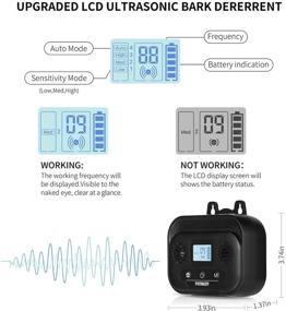 img 1 attached to 🔇 SEGORTS Anti Barking Device: Waterproof Ultrasonic Bark Control Deterrent