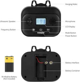 img 3 attached to 🔇 SEGORTS Anti Barking Device: Waterproof Ultrasonic Bark Control Deterrent