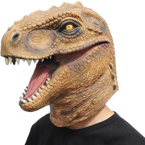 img 2 attached to 🦖 Get Spooky with CreepyParty's Halloween Party Jurassic Dinosaur - The Perfect Costume!