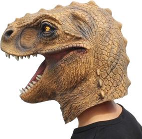 img 1 attached to 🦖 Get Spooky with CreepyParty's Halloween Party Jurassic Dinosaur - The Perfect Costume!