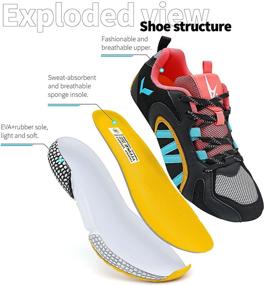 img 3 attached to ASHION Running Shoes for Girls: 👟 Stylish Sneakers Ensuring Optimal Comfort and Athletic Performance