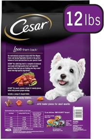 img 2 attached to 🐶 Cesar Small Breed Dry Dog Food with Spring Vegetable Garnish - Nutritious Dog Kibble