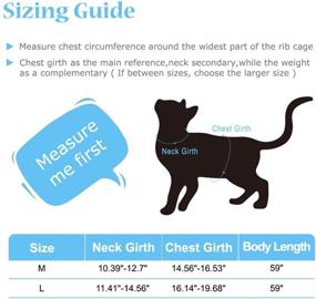 img 3 attached to Secure and Comfy Escape Proof Cat Harness Set - Adjustable Fleece Walking Jacket - Lightweight and Gentle for Kittens, Puppies